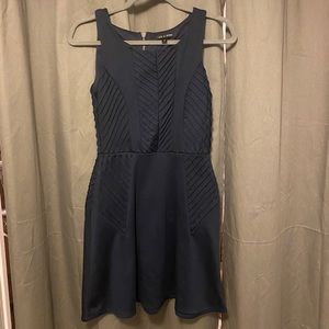Navy blue dress